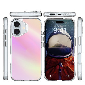 Funda Protectora Rígida de TPU Suave con Revestimiento de PC a Prueba de Golpes para <span class=keywords><strong>iPhone</strong></span> 16 17 Air 16E 15+ 14Plus 13 <span class=keywords><strong>Mini</strong></span> <span class=keywords><strong>12</strong></span> 11 Pro Max - Product Image 1