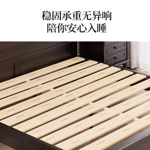 Francese retrò in legno massello <span class=keywords><strong>letto</strong></span> matrimoniale antica camera da <span class=keywords><strong>letto</strong></span> principale mobili con avanzato <span class=keywords><strong>letto</strong></span> a colonna romana per uso domestico - Product Image 4