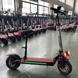 Fornitori fuoristrada impermeabili ad alta velocità a lungo raggio 48V 23Ah pneumatici larghi veloci potenti scooter elettrici per adulti 1200w