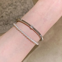 Nouveauté Cadeau de la Saint-Valentin Anniversaire Femme Bijoux Argent Sterling 925 Moissanite Bracelet Planète