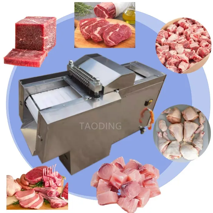 מכונת חיתוך בשר עוף כבש דג בקר אוטומטית במיאמי מכונת חיתוך בשר קפוא למכירה