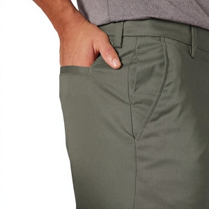 Pantalones de golf para hombre, tela elástica moderna, cómodos, transpirables, ideales para deportes y uso diario activo. - Product Image 6