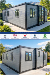 Casa Contenedor Prefabricada Expandible de 40 y 20 Pies, Estándares Australianos, 1, 2, 3, 4, 5 Dormitorios, Cocina Plegable, Casa Modular Tipo Cabaña - Product Image 3