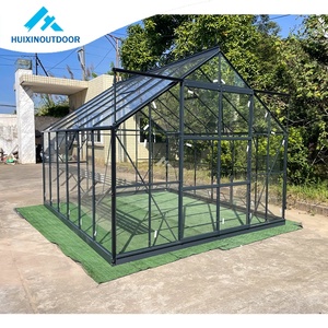Serres Multi-Travées à Fort Taux de Rachats Facilement Assemblées, Orangerie, <span class=keywords><strong>Serre</strong></span> de Jardin en Verre Trempé - Product Image 5