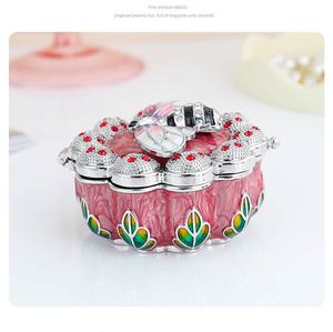 Macaron Promotion Boîte cadeau à <span class=keywords><strong>bijoux</strong></span> unique pour la décoration de la maison Boîte à bibelots en émail pour enfants Cadeaux - Product Image 4