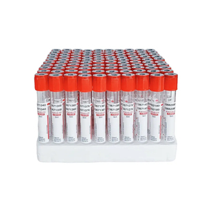 Tabung Pengumpul Darah Vakum Hewan Merah Berkualitas Tinggi Grosir 5ml Bahan Habis Pakai Laboratorium PP Tanpa Aditif Penggunaan Ternak CE - Product Image 6