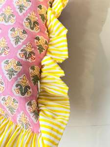 Housse de coussin de canapé en tissu tissé 100% coton de haute qualité, housse de coussin rayée, coussin personnalisé - Product Image 4