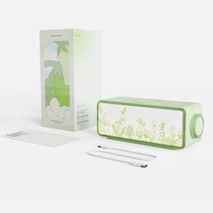   Enceinte sans fil 5.3 avec chargement sans fil, lumière de nuit LED RGB, bruit blanc, alimentée par batterie, boîtier en plastique pour chambre et bureau - Product Image 4