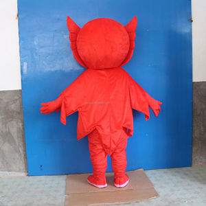 Efun MOQ 1 PC Professional <span class=keywords><strong>Custom</strong></span> <span class=keywords><strong>Red</strong></span> Masked Man Maskottchen Kostüm Walking Cartoon Charakter Maskottchen Kostüm zum Verkauf - Product Image 5