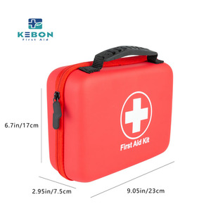PET <strong>Cat</strong> &amp; Dog Travel First Aid Kit Home <strong>Outdoor</strong> Hiking Car Emergency Card Kit EVA Waterproof With Tick Remover Slip Leash - Product Image 4