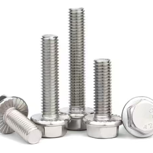 Hoogspannings flensbout SS316 A4-80, ISO roestvrijstalen bevestiging met gekartelde flensmoer voor zware machineverbindingen - Product Image 4