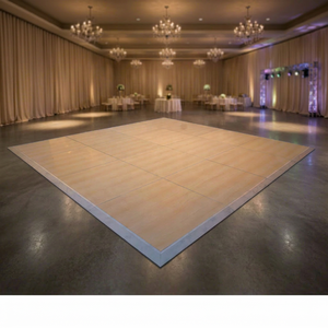 Parquet de danse en bois élégant, amovible, pour intérieur, décorations de sol - Product Image 1