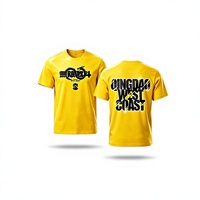 Maillot de football personnalisé unisexe à manches courtes et col rond en polyester/nylon, uniforme de supporter pour les matchs de la Super Ligue chinoise, t-shirt de soutien