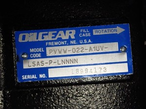 ปั๊มไฮดรอลิกแบบลูกสูบแกนหมุนปรับปริมาตรได้ รุ่น Oilgear PVWW ซีรีส์ PVWW06 PVWW10 PVWW15 PVWW20 PVWW34 PVWW45 PVWW60 - Product Image 4