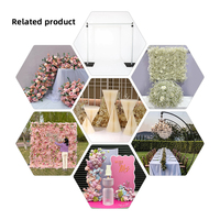 Promesse Offre Spéciale mariage colonne romaine Guide routier colonne pliante fleur Table papier fête décor
