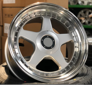 Llantas de labios profundos YXQ Rep 18 * 8j 18 * 9.5j escalonadas 5X112/5X120 aleación 18 pulgadas ruedas de coche de pasajeros para <span class=keywords><strong>BMW</strong></span> F30 E46 E60 E36 <span class=keywords><strong>E</strong></span> <span class=keywords><strong>39</strong></span> - Product Image 5