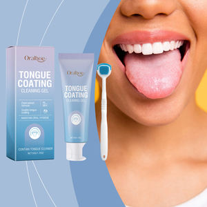 <span class=keywords><strong>Gel</strong></span> nettoyant pour la langue en silicone efficace pour éliminer le revêtement, améliorer l'hygiène buccale, grattoir pour la langue - Product Image 5