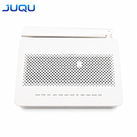 JUQU EG8145V5/HG8145V5/EG8546V6 XPON GPON ONU ONT Dual-Band WLAN + 4GE+1TEL+2USB + 5-LED Glasfaser-Gerät FTTH 12V