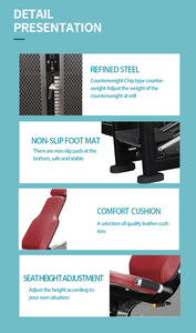 Máquina de prensa de piernas <span class=keywords><strong>sentado</strong></span> profesional de alta demanda para ejercicios de flexión de piernas - Product Image 3