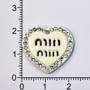 Pinza para el pelo con forma de corazón, de resina plástica, accesorio de joyería DIY, horquilla decorativa para el Día de San Valentín para mujer - Product Image 2