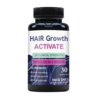Vitamines pour la croissance des cheveux, produits de beauté, 60 capsules, biotine, palmier nain, zinc, cuivre pour hommes, femmes, adultes, croissance des cheveux, immunité