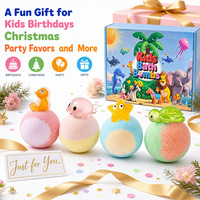 Bombes de bain colorées et sûres pour enfants, non irritantes, moussantes, amusantes pour la douche à la maison, cadeau d'anniversaire, OEM ODM
