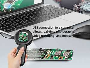 Цифровой микроскоп 200X с 2-дюймовым HD-дисплеем, разрешение 1920x1080, гарантия 3 года - Product Image 2