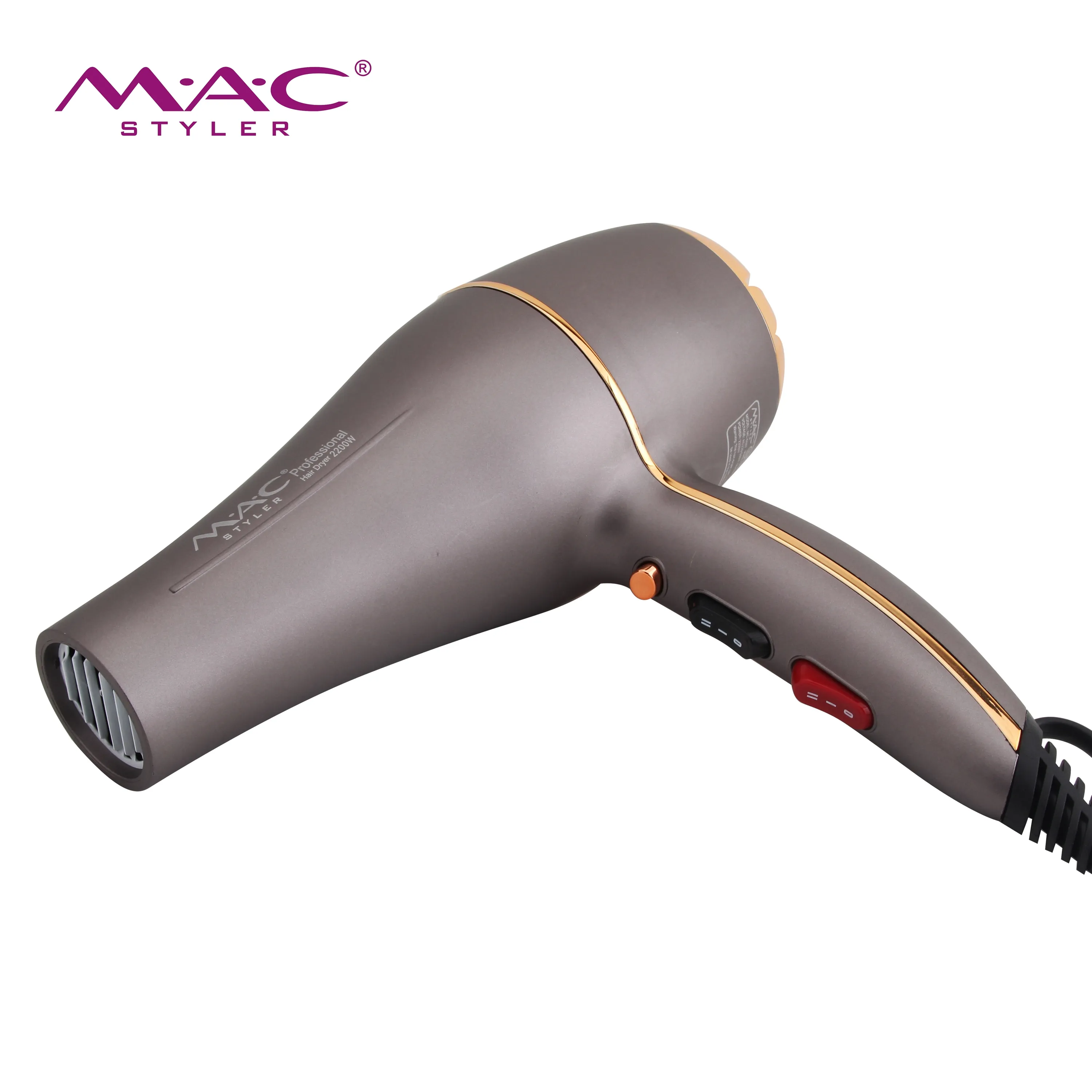 पेशेवर निर्माता बाल सुखाने की मशीन देखभाल पोर्टेबल 2200W कस्टम नकारात्मक ईओण बिजली थोक हेयर ड्रायर
