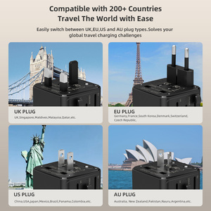 Wontravel Newest 3AC Compact Size Small <b>Plug</b> Travel Worldwide International Adaptor World Universal Travel <b>Plug</b> <b>Adapter</b> - Product Image 3