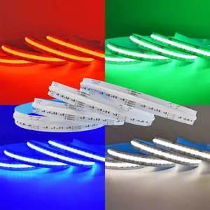 5in1 RGBWW LED Strip COB 24V FCOB LED Tape Cahaya RGBCCT FOB Lampu LED