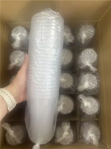 Gobelets à thé au lait en PP personnalisés OEM, moulés par injection plastique, avec couvercle, pour bubble tea et boba aux fruits - Product Image 5