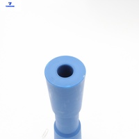 Rouleau de quille robuste pour le chargement de bateaux Butée d'arc en caoutchouc pour remorques avec plusieurs tailles d'alésage Pièces et accessoires de remorque