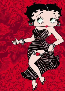 Pittura Diamantata 5D Fai da Te con Trapano Completo, Cartone Animato Ragazza Carina Lady Betty Boop, Ricamo a Diamante, Punto Croce, Mosaico Artistico, Decorazione Casa, Artigianato - Product Image 3