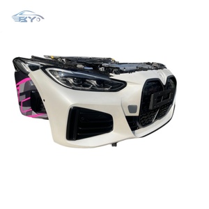 Para <span class=keywords><strong>BMW</strong></span> <span class=keywords><strong>I4</strong></span> G22 G23 G26 Kit de carrocería delantera Kit de parachoques delantero Rejilla del radiador Cuarto delantero <span class=keywords><strong>M</strong></span> Rendimiento Original - Product Image 2