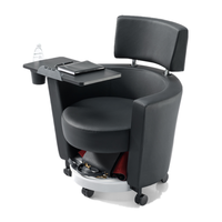 Chaise de formation scolaire pour salle de classe avec tablette d'écriture, chaise de conférence empilable pour bureau