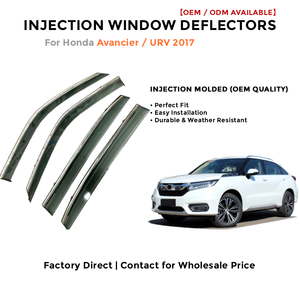 Déflecteurs de fenêtre latérale pare-pluie pour Toyota LC200 2008-2019 accessoires auto - Product Image 2