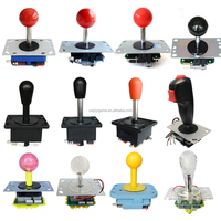 Manette de jeu d'arcade pour simulateur adulte, en plastique, pour borne d'arcade à pièces, bricolage