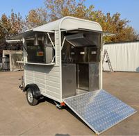 Remolque de Comida TUNE Horse Trailer, Remolque de Comida Rápida con Equipamiento Completo