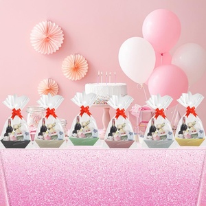 Boîtes trapézoïdales en papier kraft personnalisées en gros pour les fêtes de Noël, les anniversaires, les mariages, les paniers-cadeaux, les emballages de boîtes - Product Image 3