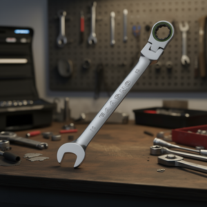 Fasano <b>Ratcheting</b> Wrench <b>13mm</b> Combination <b>Spanner</b> Automotive Repair Tool - Product Image 3