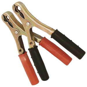 PAIR of 240 Amp-250 mm <b>Battery</b> <b>Cable</b> Clamps Wire Rope Clips - Product Image 1