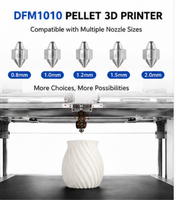 Imprimante 3D à granulés de haute précision avec finition de surface de qualité supérieure et vitesse d'impression plus rapide