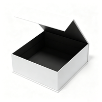 Boîte cadeau magnétique écologique personnalisée avec logo pour petites entreprises, emballage rigide pour bougies, vêtements, perruques, mariage, gaufrage