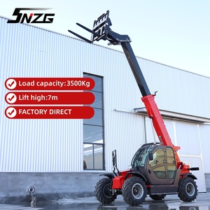 Nuovo Sollevatore Telescopico SHANNENG TH735 7m 3 tonnellate con Motore Diesel Yuchai 4WD per Tutti i Terreni, Pneumatici Solidi per <span class=keywords><strong>Lavori</strong></span> in Magazzino - Product Image 6