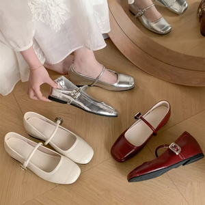 Zapatos de Mujer Antideslizantes con Cordones, de Tacón Bajo y Alto, con Punta Puntiaguda, Estilo Sexy para Banquete, Zapatos de Moda - Product Image 1