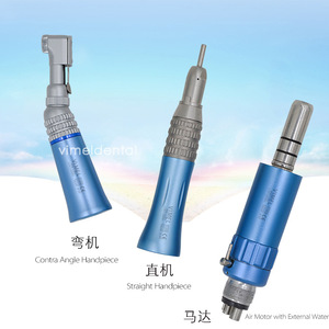 ชุดเครื่องมือทันตกรรม Vimel Dental Low Speed Handpiece รุ่น WM-088AC สีน้ำเงิน เขียว ทอง พร้อมมอเตอร์ตรงและเครื่องดัด สำหรับงานเจียร - Product Image 3