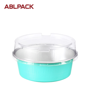 Thực tế ablpack dùng một lần mới tốt nhất người bán phong cách nhôm cup lá container trong bánh Takeaway hiển thị thực phẩm rilling khay - Product Image 2