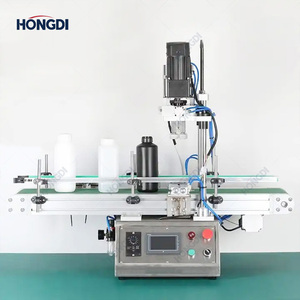 Machine de bouchage automatique pour bouteilles d'huile de piment et d'eau minérale, pour bouteilles rondes et carrées - Product Image 6