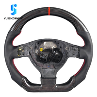 Volante de Coche Personalizado de Cuero y Fibra de Carbono para VW Golf Mk5 Mk4 Polo 4 5 R Cc Volkswagen GTI GTD Scirocco Jetta Tt Tiguan