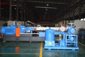 1000-1500 kg/giờ PP + caco3/tal masterbatch hỗn hợp máy PELLET dây chuyền sản xuất - Product Image 4